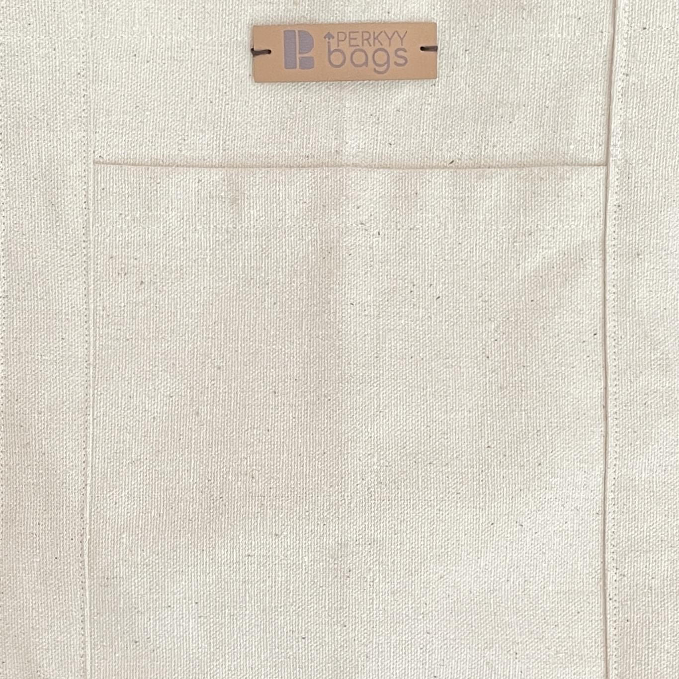 Classic Tote Bag with Colour Navy Blue - Image 2