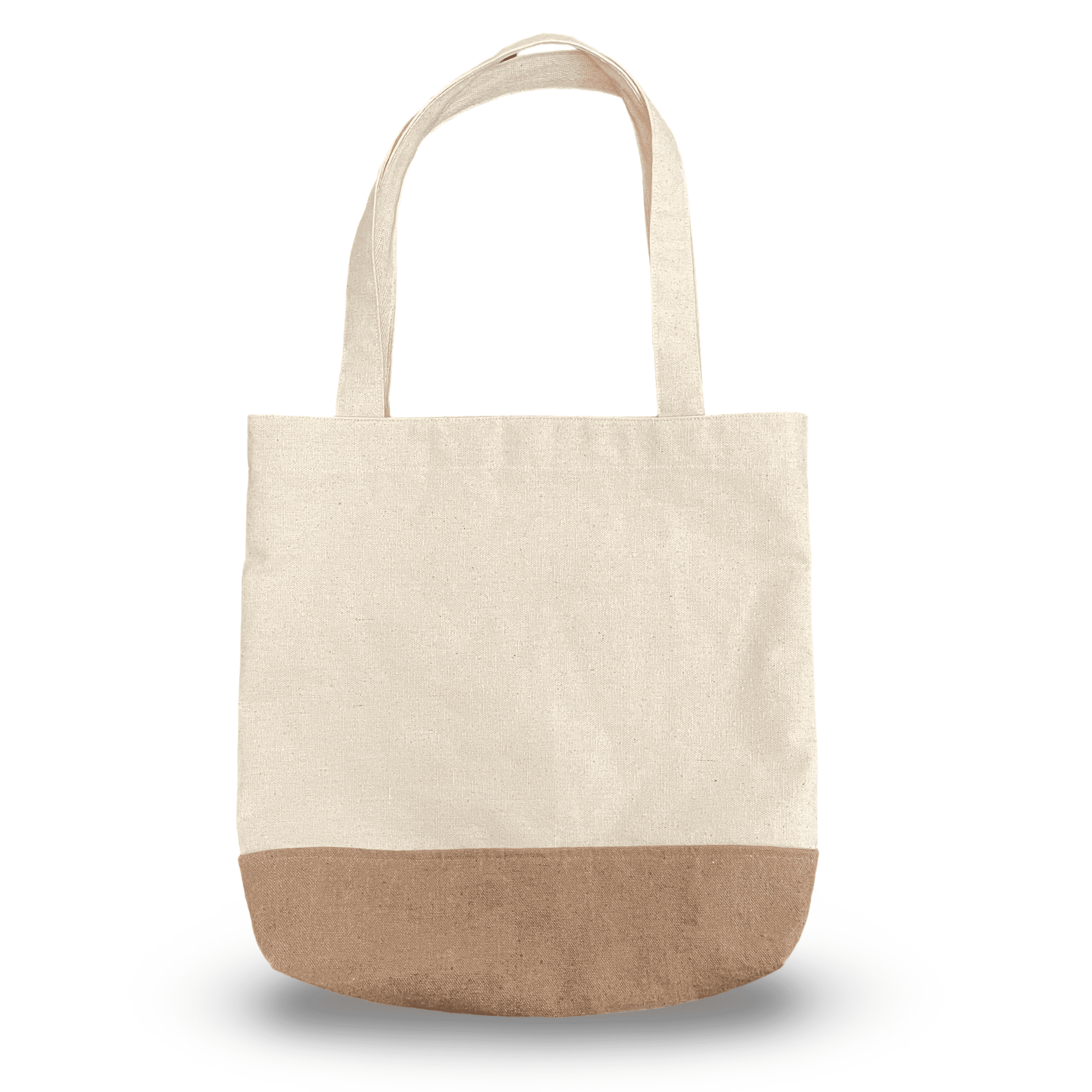 Classic Tote bag with Beige coloured base - Image 3