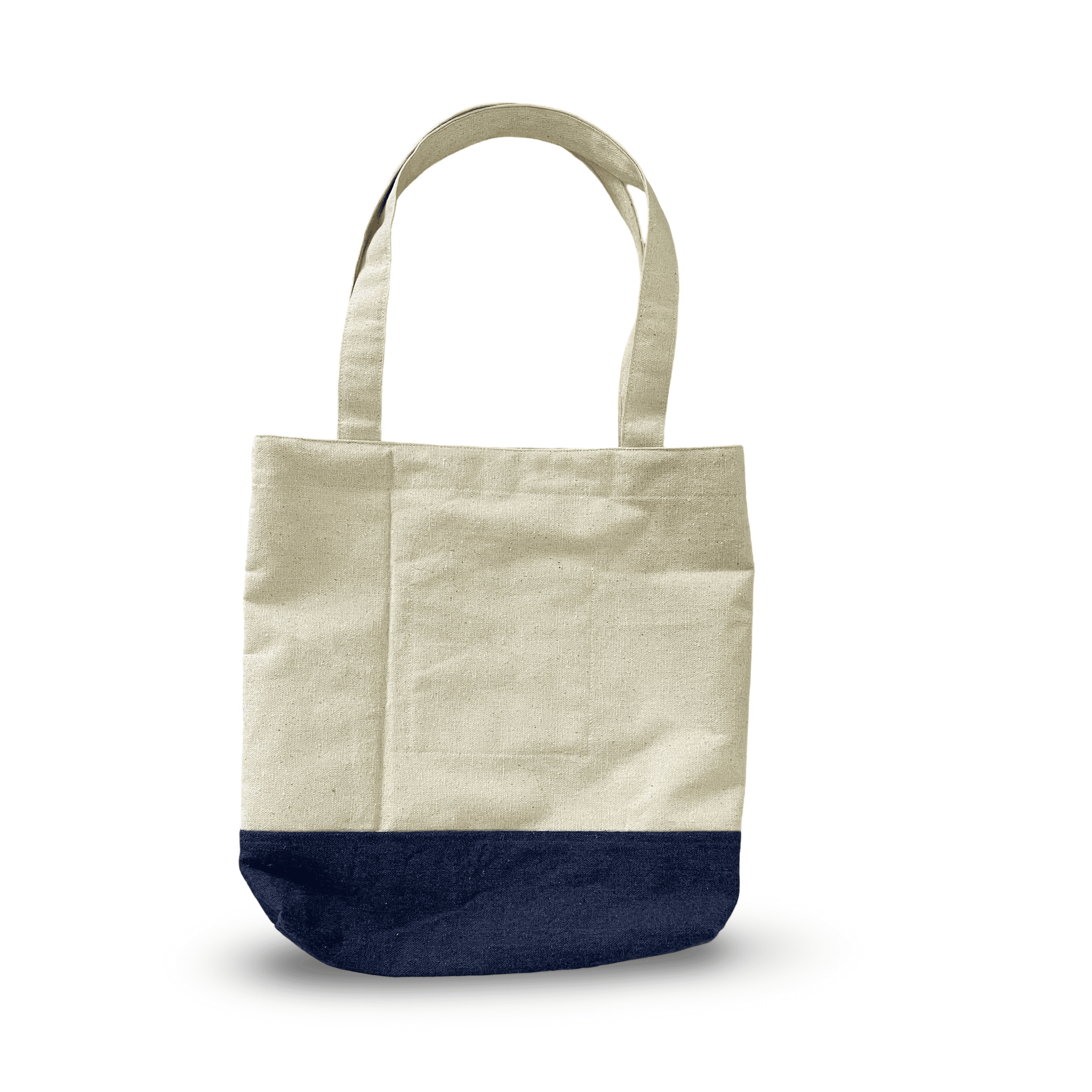 Classic Tote Bag with Colour Navy Blue - Image 3