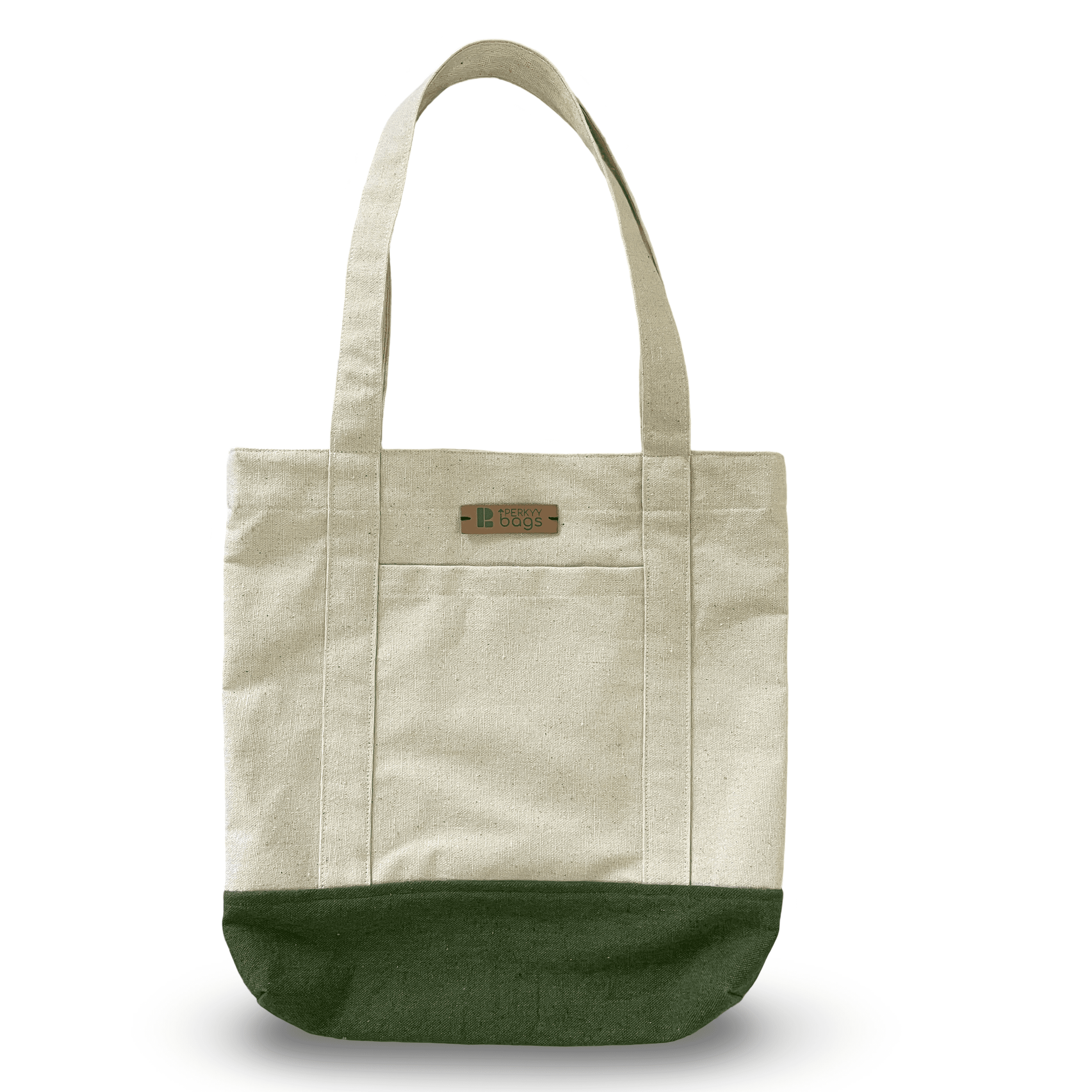 Classic Tote Bag with Colour Olive Green