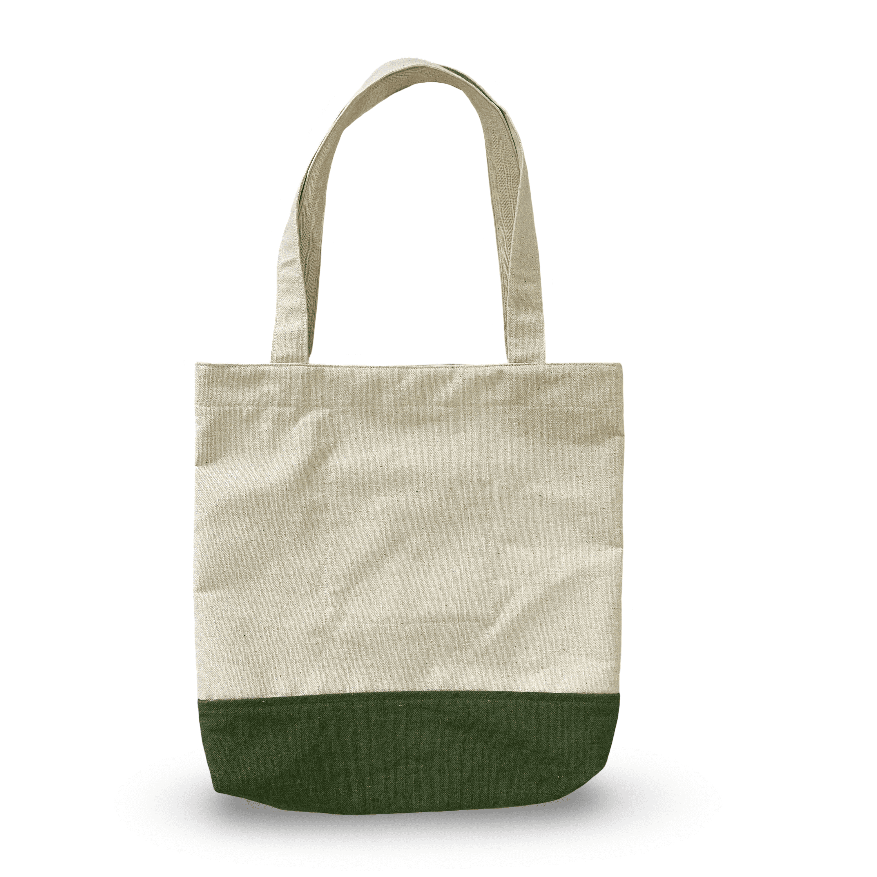 Classic Tote Bag with Colour Olive Green - Image 3